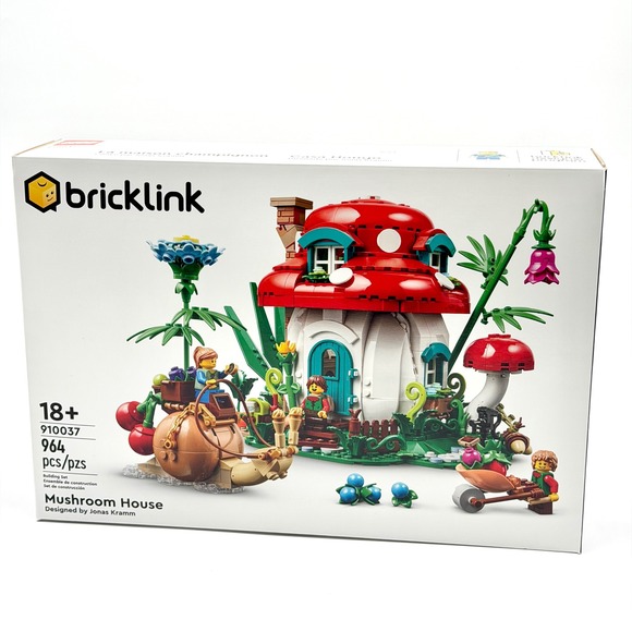 Lego Other - LEGO BrickLink Designer Program Series 2 Mushroom House 910037 Jonas Kramm NEW